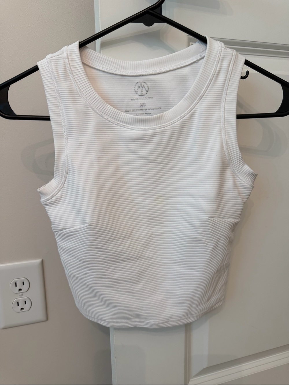 Ribbed Crop Tank Top